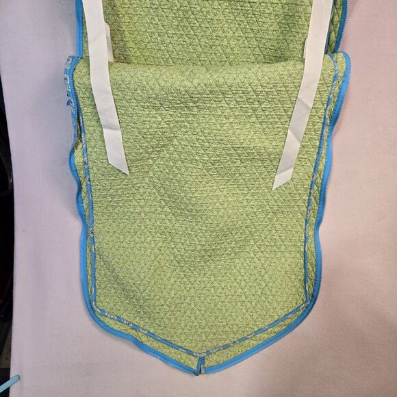 Vera Bradley Garment Bag Bermuda Blue Paisley Quilted Hanging Travel Cover 2005 - Picture 10 of 12